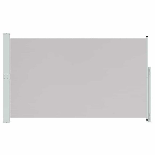 vidaXL Patio Retractable Side Awning 180x300 cm Grey