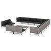 vidaXL Garden Lounge Set | Dark Grey