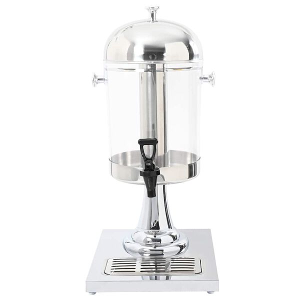 vidaXL Juice Dispenser Stainless Steel 8 L