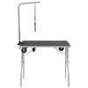 Portable Dog Grooming Table with Castors