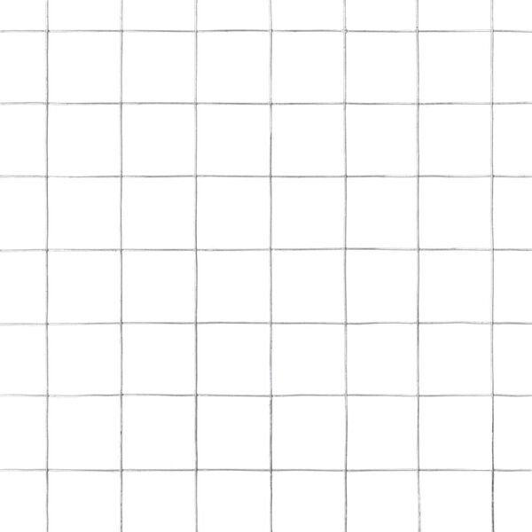 vidaXL Chicken Wire Fence Galvanised Steel 25x0.5 m Silver