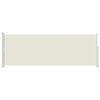 vidaXL Retractable Side Awning 160 x 500 cm Cream