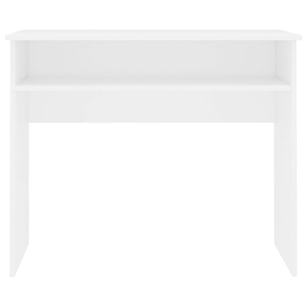 vidaXL Desk White 90x50x74 cm Engineered Wood