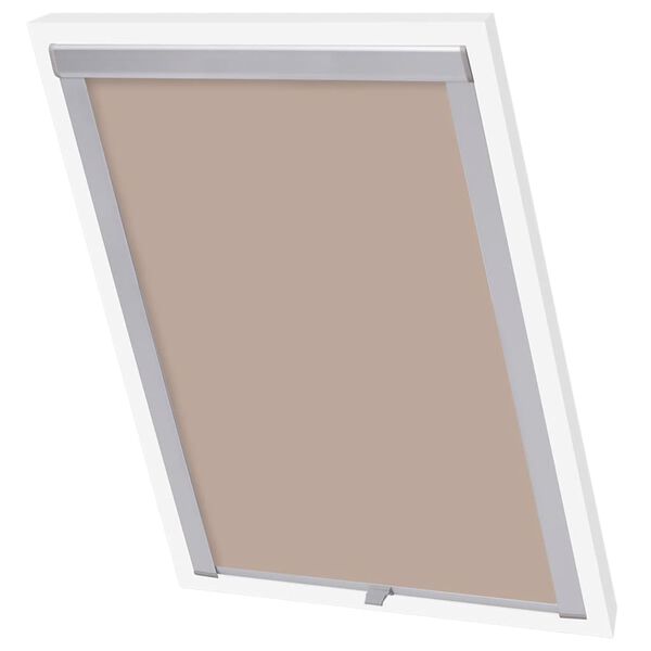 vidaXL Blackout Roller Blind Beige MK06