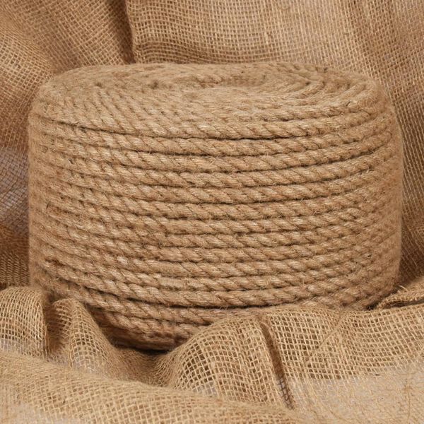 vidaXL Rope 100% Jute 14 mm 100 m