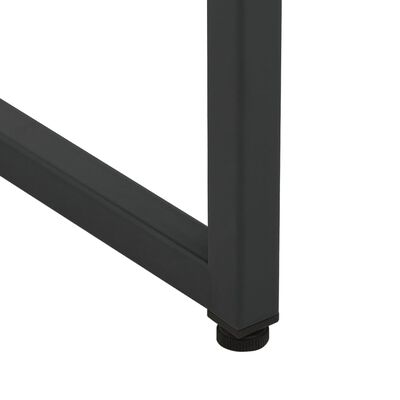 vidaXL Highboard Black 80x35x100 cm Steel