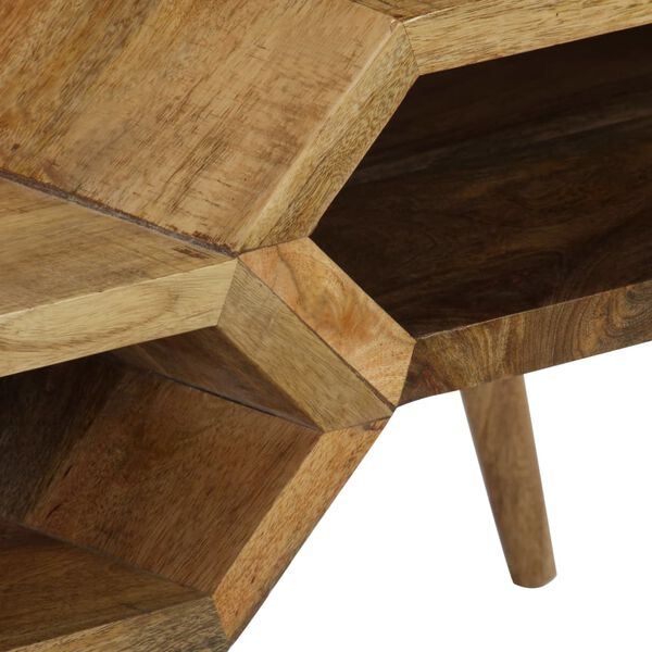 vidaXL Coffee Table Solid Mango Wood 104x50x45 cm