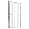 vidaXL Garden Gate 100x175 cm Stainless Steel