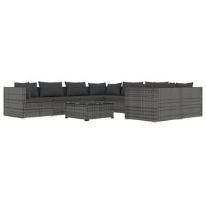 vidaXL Garden Lounge Set | Grey, Anthracite