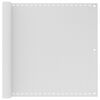 vidaXL Balcony Screen White 90x300 cm HDPE