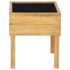 vidaXL Raised Garden Planter 50x40x45 cm Solid Acacia Wood