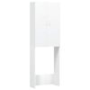 vidaXL Washing Machine Cabinet White 64x25.5x190 cm