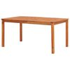 vidaXL Garden Table 150x90x74 cm Solid Acacia Wood