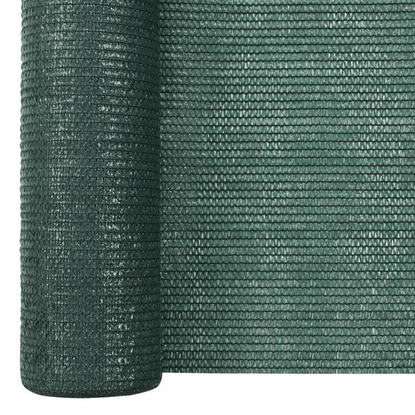 vidaXL Privacy Net Green 1.2x25 m HDPE 75 g/m&sup2;