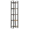 vidaXL 5-Tier Bookcase 40x30x180 cm Solid Reclaimed Wood