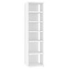 vidaXL Shoe Cabinet White 27.5x27x102 cm Engineered Wood