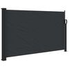 vidaXL Retractable Side Awning Black 120x500 cm