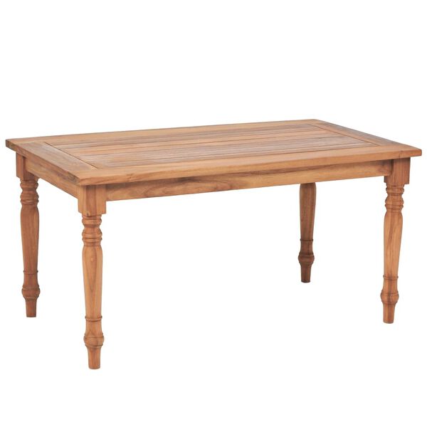 vidaXL Batavia Coffee Table Teak 90x50x45 cm