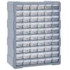vidaXL Multi-drawer Organiser with 60 Drawers 38x16x47,5 cm