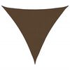 vidaXL Sunshade Sail 160 g/m² Brown 6x6x6 m HDPE