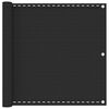 vidaXL Balcony Screen Anthracite 90x500 cm HDPE