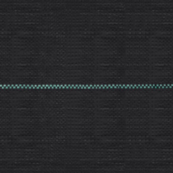 vidaXL Weed & Root Control Mat Black 1x10 m PP