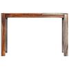 vidaXL Dining Table Grey 118x60x76 cm Solid Acacia Wood