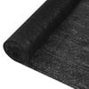 vidaXL Privacy Net Black 1x50 m HDPE 150 g/m&sup2;