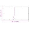 vidaXL Clear Tarpaulin with Eyelets 2x4 m PVC