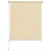 vidaXL Outdoor Roller Blind 160x230 cm Cream