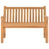 vidaXL Garden Bench Brown 120 x 69 x 92 cm Solid Teak Wood