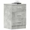 vidaXL Bedside Cabinets 2 pcs Concrete Grey 38x35x56 cm Engineered Wood