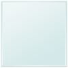 vidaXL Table Top | Transparent | Tempered glass | 800x800mm | Durable