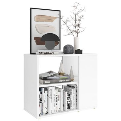 vidaXL Side Cabinet White 60x30x50 cm Engineered Wood