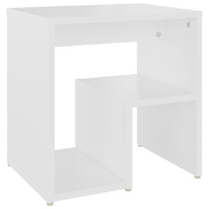 vidaXL Bed Cabinet White 40x30x40 cm Engineered Wood