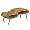 vidaXL Coffee Table Solid Mango Wood 104x50x45 cm