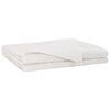 vidaXL Weighted Blanket White 200 x 225 cm 9 kg 100% Cotton 205T