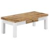 vidaXL Coffee Table 110x50x40 cm Solid Mango Wood
