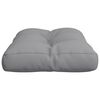 vidaXL Pallet Cushion Grey 50x40x12 cm Fabric