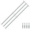 Adjustable Security Grille for Windows with 3 Crossbars 1000-1500 mm