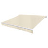 vidaXL Awning Top Sunshade Canvas Cream 4 x 3 m