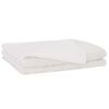 vidaXL Weighted Blanket White 137 x 200 cm 6 kg 100% Cotton 205T
