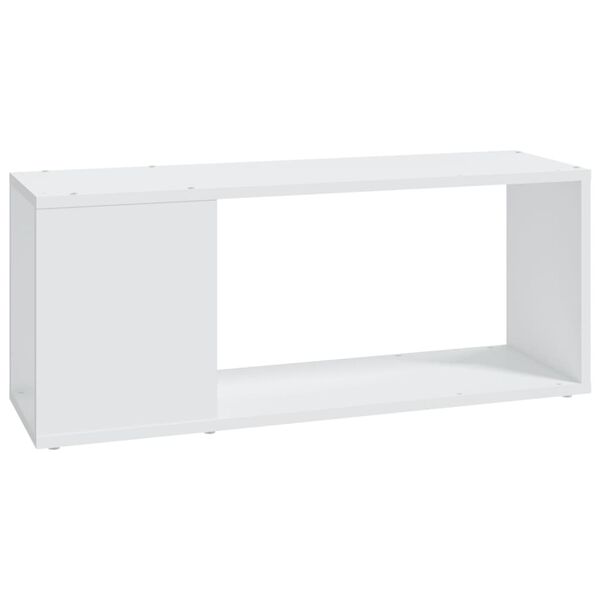 vidaXL TV Cabinet White 80x24x32 cm Engineered Wood