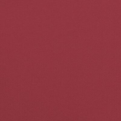 vidaXL Garden Bench Cushion Wine Red 100x50x3 cm Oxford Fabric