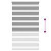 Zebra Blind 90 x 150 cm Grey