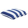 vidaXL Throw Pillows 4 pcs Blue and White 40x40 cm Fabric