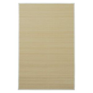 vidaXL Rug Bamboo 100x160 cm Natural