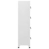 vidaXL Locker Cabinet with 4 Compartments 38x45x180 cm