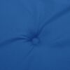 vidaXL Garden Lowback Chair Cushions 4 pcs Royal Blue 100x50x3 cm Oxford Fabric
