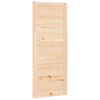 vidaXL Barn Door 80x1.8x204.5 cm Solid Wood Pine